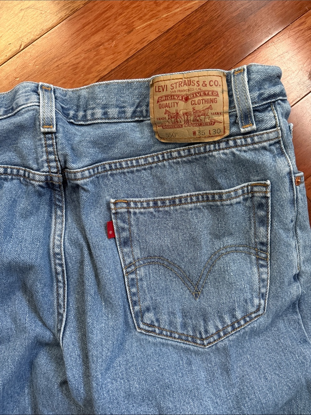 vintage levi’s 550 35x30 - year 2006 - Picture 6 of 10